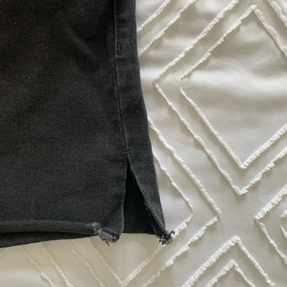 Black Jean Shorts - Picture 4 of 4